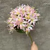 Serie Estilo Jardín de Monet Guía de Carretera del Salón de Bodas Paisaje Tienda de Flores Artificiales Decoración de Escaparate Estilo Pintura al Óleo Gama Alta