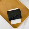 Billetera Corta para Mujer Estilo Coreano Ins Moda Multicolor Multitarjeta Bolsa para Tarjetas Monedero con Cremallera Comercio Exterior Multifuncional
