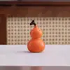 Nuevo Adorno de Mascota de Calabaza Pequeña de Colores, Decoración Colgante para Taza de Té, Accesorios para Ceremonia del Té, Juguetes de Té, Juego de Té, Accesorios para Ceremonia del Té