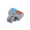 Terminal de Conexión Rápida Pct Conector de Cable Tipo Pulsador Conector de Acoplamiento para Iluminación Pct Conector Dos en Dos