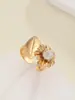 Comercio Exterior Transfronterizo Nuevo Estilo Anillo para Mujer Estilo Ins Diamante Pendientes Retro Europeos y Americanos Joyería de Lujo Ligero de Alta Gama