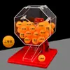 Máquina de Loteria Manual Transparente, Máquina de Seleção de Números de Loteria em Duas Cores, Máquina de Loteria de Tanque de Peixes, Máquina Promocional de Inauguração de KTV, Máquina de Sorteio de Loteria