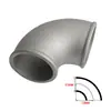 Tubo de codo de 90 grados para comercio electrónico transfronterizo, piezas de automóvil, intercooler, turbo, curva cerrada de aluminio, codo modificado de carreras