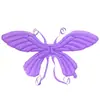Balão de Alumínio Asas de Borboleta Modeladas Fita Auto-Amarrável Brinquedo Infantil Decoração de Aniversário Balão de Festa