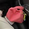 Bolso Tote Tejido Único para Mujer, Bolso de Hombro Versátil de Moda, Bolso Boston Tipo Almohada, Bolso de Hombro de Alta Gama