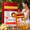 Aceite de Masaje Rejuvenecedor Herbal Seleccionado Ajenjo Raíz de Jengibre Hidratante Suave Cuidado de Masaje para Extremidades Fabricante Venta al por Mayor Dropshipping