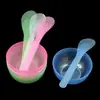 Ferramentas para Máscara Facial 2 # Tigela para Máscara Facial + Tigela de Mistura Colher Espátula Tigela de Maquiagem Suprimentos de Beleza Conjunto de Tigelas para Mistura de Máscara Spa