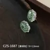 Arte de uñas tipo huevo de paloma con flor de hielo con pedrería apilada de forma ovalada larga irregular súper brillante, accesorios para uñas con recubrimiento de huevo de paloma flor de hielo