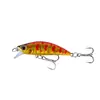 Cebo de Pesca Señuelo Artificial Señuelo Hundible Micro Señuelo 5cm 6g Vibración Señuelo Hundido Señuelo para Pesca de Lubina de Agua Dulce de Largo Alcance