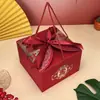 Caixa Vazia para Presente de Aniversário, Caixa para Embalagem de Lembrancinha de Aniversário, Caixa de Presente para Banquete de Aniversário, Caixa de Doces para Idosos, Caixa da Longevidade, Caixa Vazia Fosca