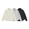 Yidao Vintage Otoño 2026 Nueva Colección: Camisa retro de estilo japonés con bolsillo de parche, color liso minimalista, corte holgado, manga larga para hombre, adecuada para el trabajo