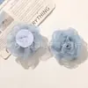 Tecido de Renda Suave e Etéreo Estilo Japonês com Bordas Queimadas, Acessórios de Flor de Camélia, Roupas DIY, Acessórios para Cabeça, Boutonnières, Acessórios para Sapatos e Chapéus