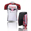 Traje de Maillot de Ciclismo de Manga Corta Tour de Francia de Verano Transpirable para Hombres y Mujeres Maillots de Ciclismo Tops y Pantalones de Ciclismo de Montaña