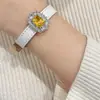 Pulseira Colorida de Pedras Preciosas Estilo Coreano Ins Caseira Doce Menina Fresca Design de Pedras Preciosas Sensação de Temperamento Versátil Pulseira Pulseira