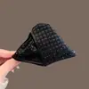Presilhas de Cabelo de Tecido Acrílico Vintage, Estilo de Nicho Transfronteiriço, Presilhas de Garra Elegantes, Luxo Leve, Versátil, De Alta Qualidade, Acessórios de Cabelo Personalizados Atacado