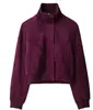 Ropa Europea y Americana para Mujer Transfronteriza AliExpress Venta Caliente Moda Francesa Chaqueta Casual con Efecto Ante Cuello Alto