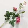 Flores Artificiales Serie Roja Arreglo Floral Decoración Boda Flores Falsas Paisajismo Rosa Hortensia Materiales Florales Flores Artificiales Mayoreo