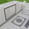 Azulejos de Muro de Sombra para Hogares Rurales, Azulejos de Flor en Relieve, Azulejos para Pared Exterior, Azulejos para Muro de Puerta de Bienvenida de Longevidad de Pino y Grulla