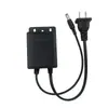 Adaptador de Corriente de Monitoreo 12V2A Estándar Europeo Resistente a la Lluvia Equipo de Seguridad Monitoreo Suministro de Energía Tipo Gancho Impermeable para Exteriores