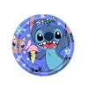 Decoración de Cumpleaños Tema Stitch Suministros Set de Decoración Stitch Platos de Papel Decorativos Desechables y Mantel