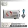 O posicionador de válvula Flowserve Logix 520MD é acoplado à válvula reguladora multiângulo Wuzhong Instrument