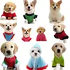 Capa Roupa de animal de estimação Transfronteiriça Super-herói Cachorro Moletom para animal de estimação Pelúcia Bordada Roupas para cachorro