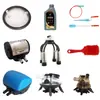 Bomba de Vacío de Pistón Accesorios para Máquina de Ordeño, Colector de Leche de Tazón de Cuero, Válvula Reguladora de Presión, Pezonera, Tubo de Leche Corto, Tapa de Cubo de Ordeño de Acero Inoxidable