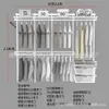 Armario metálico modular 1.1-2.5 m de ancho perchero abierto apartamento pequeño perchas dormitorio columna AA almacenamiento