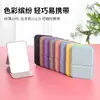 Espejo de Maquillaje Portátil Plegable Mini de Viaje Espejo para Retoques Espejo Plegable para Dormitorio de Estudiantes Espejo Mini de Mano