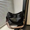 Bolsa Transversal Versátil Tendência Simples Luxo Leve Moda Bolsa Tote Grande Capacidade Bolsa de Ombro Texturizada Casual para o Dia a Dia