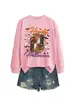 Howda halloween Amazon eBay sitio independiente casual y elegante nueva sudadera de cuello redondo para mujer de otoño e invierno