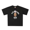 Camiseta de Manga Corta Holgada con Estampado de Dibujos Animados Pe X Hello Kitty Nuevo Milo para Hombres y Mujeres Parejas