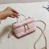 2026 bolso de hombro cruzado casual de moda diseño de nicho bolsa cuadrada pequeña texturizada otoño nuevo elegante bolso para mujer