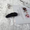 Pinzas para el cabello coreanas hechas a mano, Piel sintética de conejo, Estilo femenino, Pinzas laterales, Pinzas para el cabello suaves para niña, Pinzas de felpa para flequillo, Horquillas, Pinzas laterales para cabello suelto