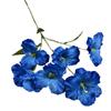 Simulação de uma única flor de borboleta gladíolo de 6 cabeças casamento área de boas-vindas arranjo de flores flor de seda decoração de hotel flor falsa