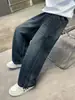 Jeans Casuales de Pierna Recta de Moda Otoño 2025 para Niños, Pantalones Largos Versátiles y con Estilo para Niños Mayores