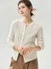 ¡Un imprescindible para otoño e invierno! Cárdigan de punto 100% cachemira pura Consinee para mujer, con diseño de punto trenzado, perfecto para usar en capas sobre suéteres