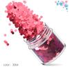 Polvo de glitter polvo de glitter joyería para uñas lentejuelas traje degradado láser Esmalte de uñas pegamento maquillaje epoxi delgado
