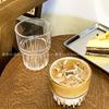 Vaso creativo apilado estilo ins para sala de estar en casa, cafetería, vaso de café con leche y batido de aspecto elegante