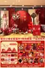 Decorações para festa de noivado, parede de fundo para casamento, decorações de cenário para área de recepção de casamento, painéis de fundo, conjunto completo de suprimentos