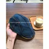 Gorra de Mezclilla Vintage Lavada para Mujer, Estilo Británico de Verano, Adelgazante Facial, Estilo Japonés, Sombrero para Cabezas Grandes