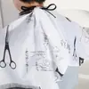 Bufanda de Barbería Estampado Personalizado Chal de Peluquería para Adultos Antiadherente para el Cabello Bufanda Antiestática Lista para la Venta
