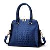 Comércio Exterior Transfronteiriço 2026 Nova Moda Padrão Crocodilo Couro Envernizado Bolsa de Mão Bolsa de Ombro Bolsa Transversal Feminina Bolsa Concha Fabricante Atacado