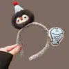 Faixa de Cabelo Macia e Fofa de Novo Estilo Outono/Inverno, Faixa de Cabelo Retro com Topete Niche Doce Simples para o Dia a Dia, Acessório de Cabelo para Celebridade da Internet