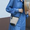 Bolso Cruzado de Moda para Mujer 2026 Nuevo Más Vendido Bolso para Mujer Bolso Tejido Simple Versátil con Correa de Hombro de Cuero