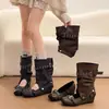 Zapatos Mary Jane hechos a mano de nicho estilo Chica Cerdo 2026, punta retro tipo páramo, hebilla de cuero, color desgastado, nuevos bailarines de ballet