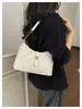 Bolsa feminina com padrão de losangos retrô, nova bolsa versátil de corrente para ombro, bolsa transversal de couro macio de alta qualidade, bolsa moderna para o dia a dia