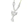 Collar con Borla de Filigrana de Mariposa de Plata Pura 999 para Mujer, Versátil y de Alta Gama, Joyería de Nicho Estilo Chino Nuevo Regalo