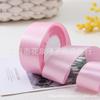 Listón de Satén de 4cm Transfronterizo Flor Empaque Cinta para Caja de Pastel Lazo Cinta DIY Hecho a Mano Rosa Producción de Accesorios para el Cabello