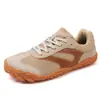 Zapatos de senderismo antideslizantes para exteriores transfronterizos para hombre, zapatos de trekking transpirables y resistentes al desgaste para mujer, zapatillas deportivas casuales de malla ligera para fitness